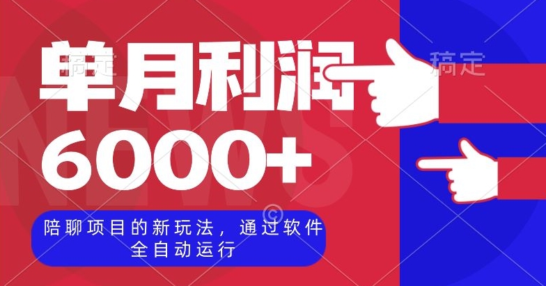 陪聊项目的新玩法，通过软件全自动运行，单月利润6000+【揭秘】-北漠网络