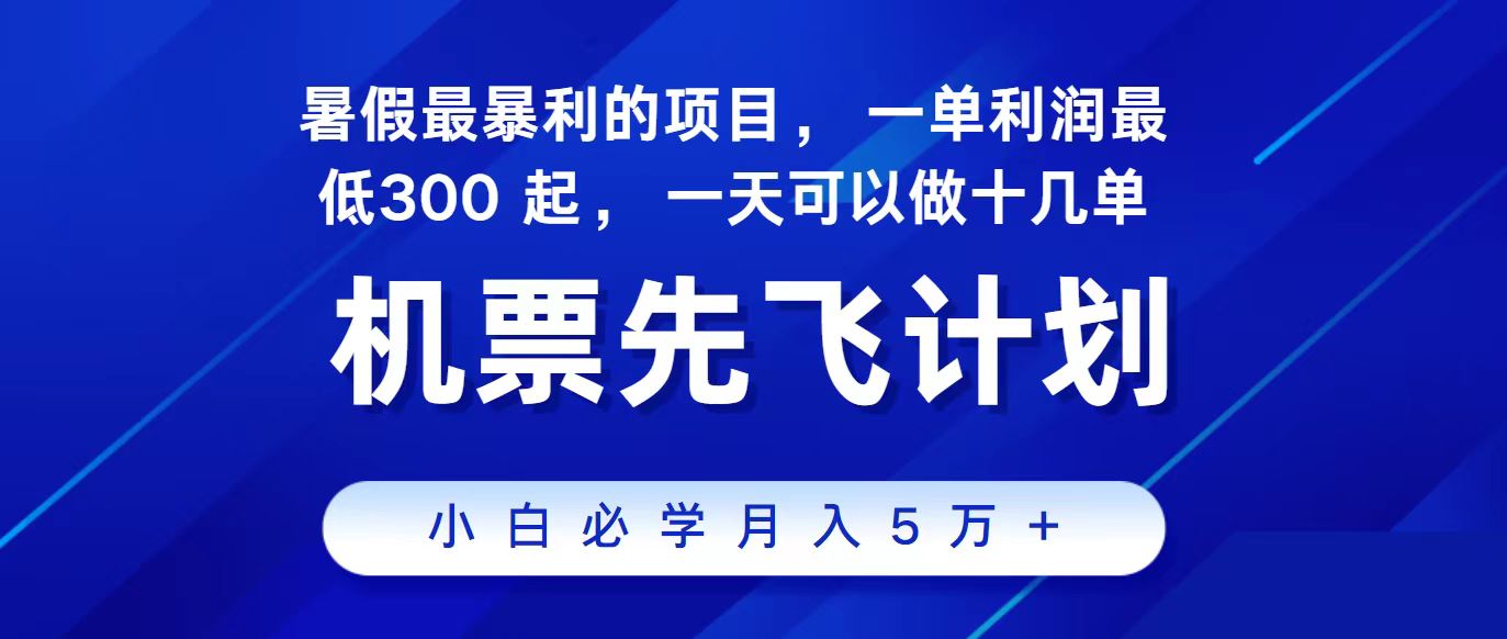 2024最新项目冷门暴利，整个暑假都是高爆发期，一单利润300+，每天可批量操作十几单资源整合BMpAI