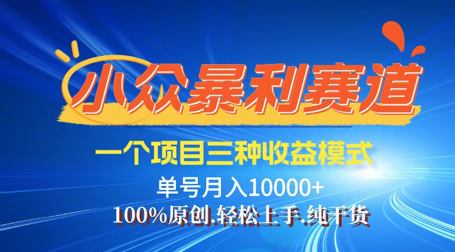 【老人言】-视频号爆火赛道，三种变现方式，0粉新号调调爆款网赚项目-副业赚钱-互联网创业-资源整合轻创联盟