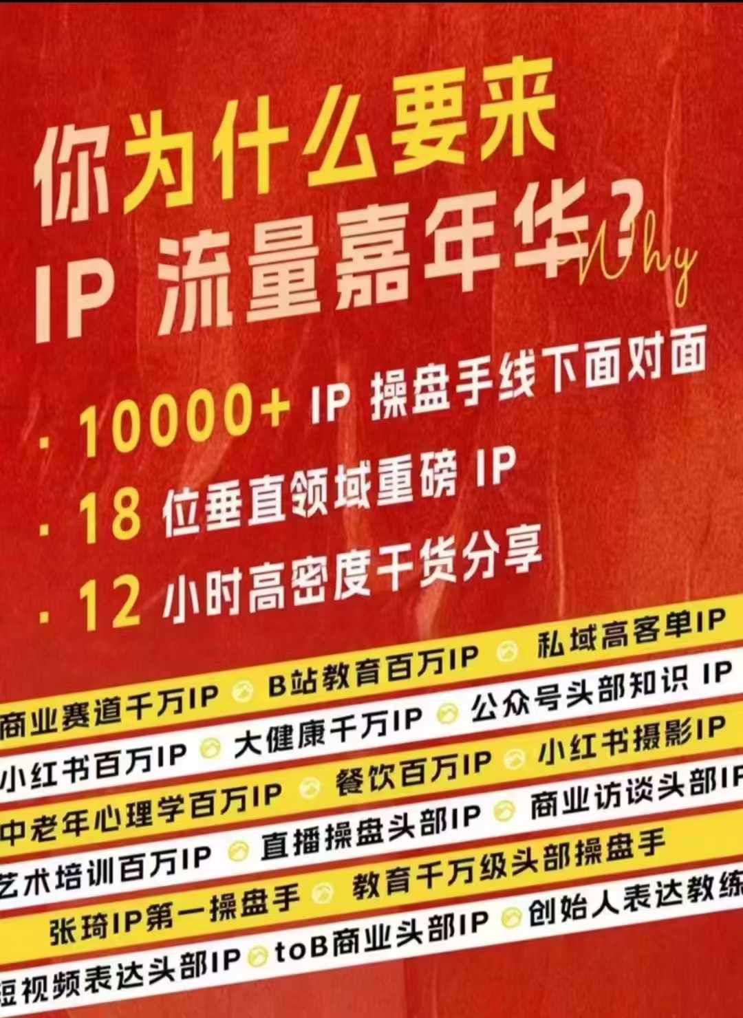 群响IP流量嘉年华，​现场视频+IP江湖2024典藏版PPT网赚项目-副业赚钱-互联网创业-资源整合歪妹网赚