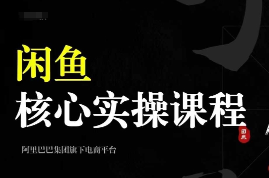 2024闲鱼核心实操课程，从养号、选品、发布、销售，教你做一个出单的闲鱼号网赚项目-副业赚钱-互联网创业-资源整合歪妹网赚