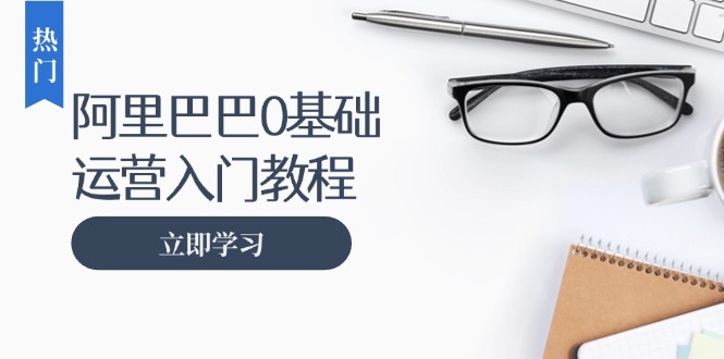 阿里巴巴运营零基础入门教程：涵盖开店、运营、推广，快速成为电商高手网赚项目-副业赚钱-互联网创业-资源整合轻创联盟